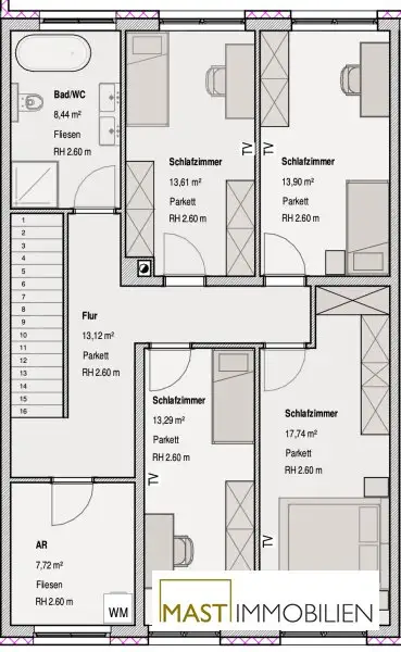 *NEU* belagsfertige 4-5-Zimmer Reihenhäuser in Strasshof – Wohnen im Grünen bei Wien!