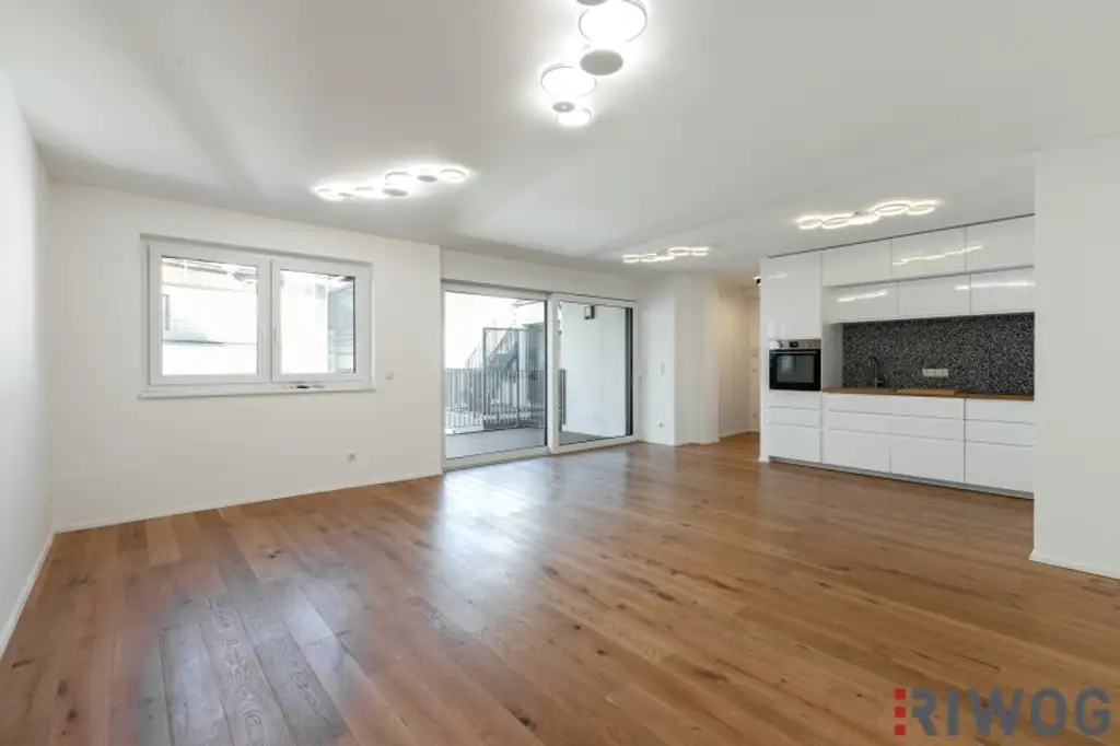 3 ZIMMER NEUBAUWOHNUNG MIT BALKON II 4. LIFTSTOCK II CA. 40 m² WOHNKÜCHE II NÄHE SIEBENBRUNNENPLATZ II SOFORT BEZIEHBAR