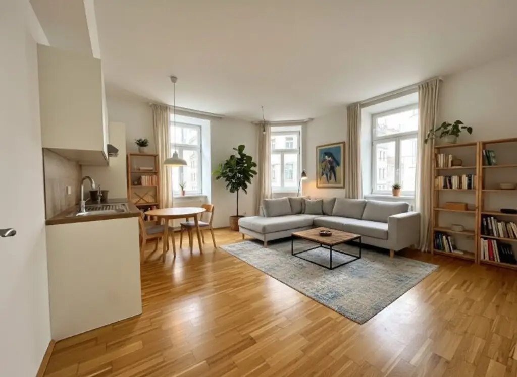 Ein kurzes Spaziergang zur U6 - schöner Altbau inklusive Aufzug - inkl. Einbauküche
