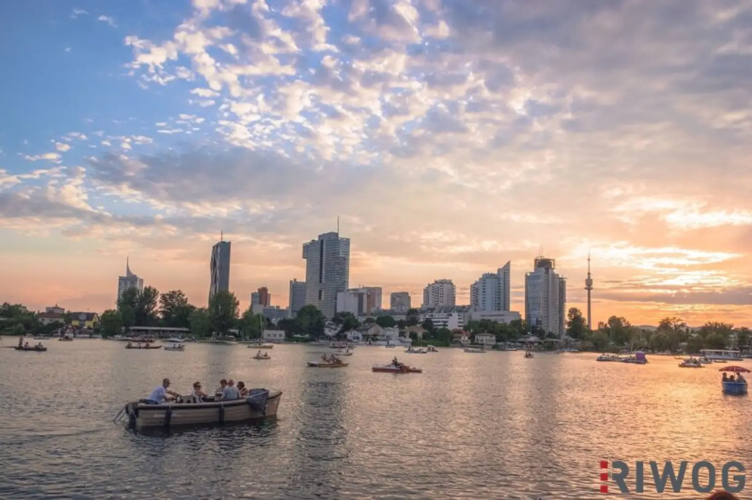 Alte Donau 200meter entfernt