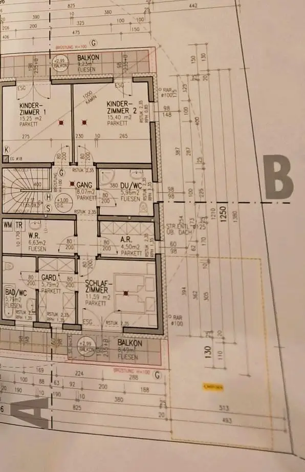 Grundriss Obergeschoss