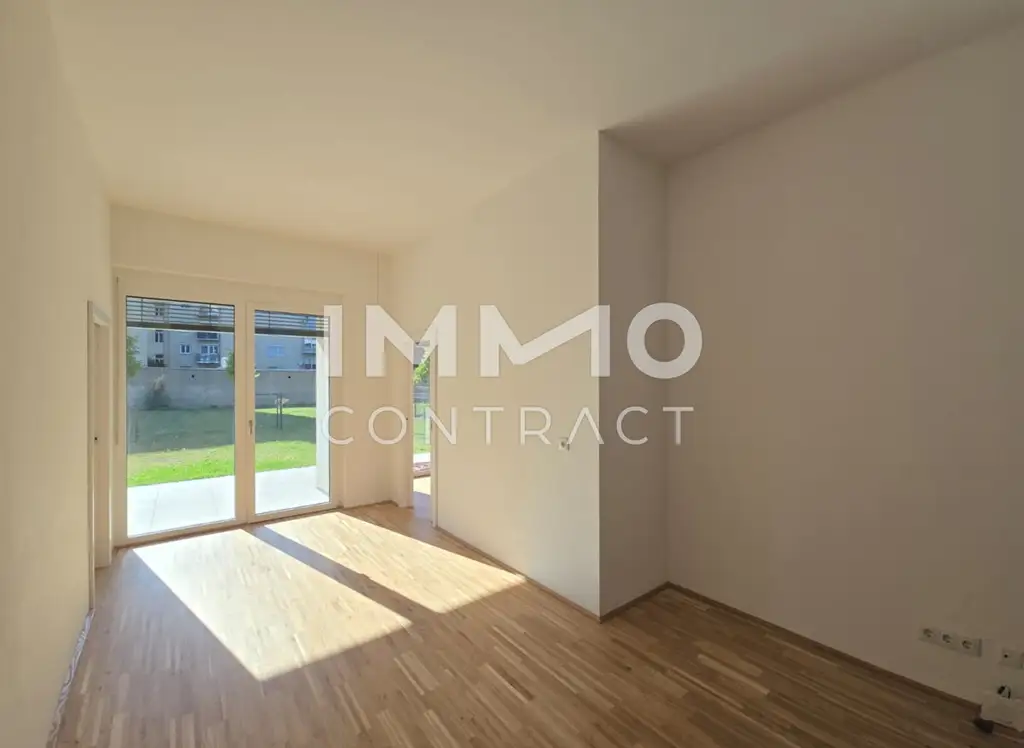 Neuwertige, geförderte  3 Zimmer GARTENWOHNUNG in Innenhoflage - Puchstraße 44 - Top 001