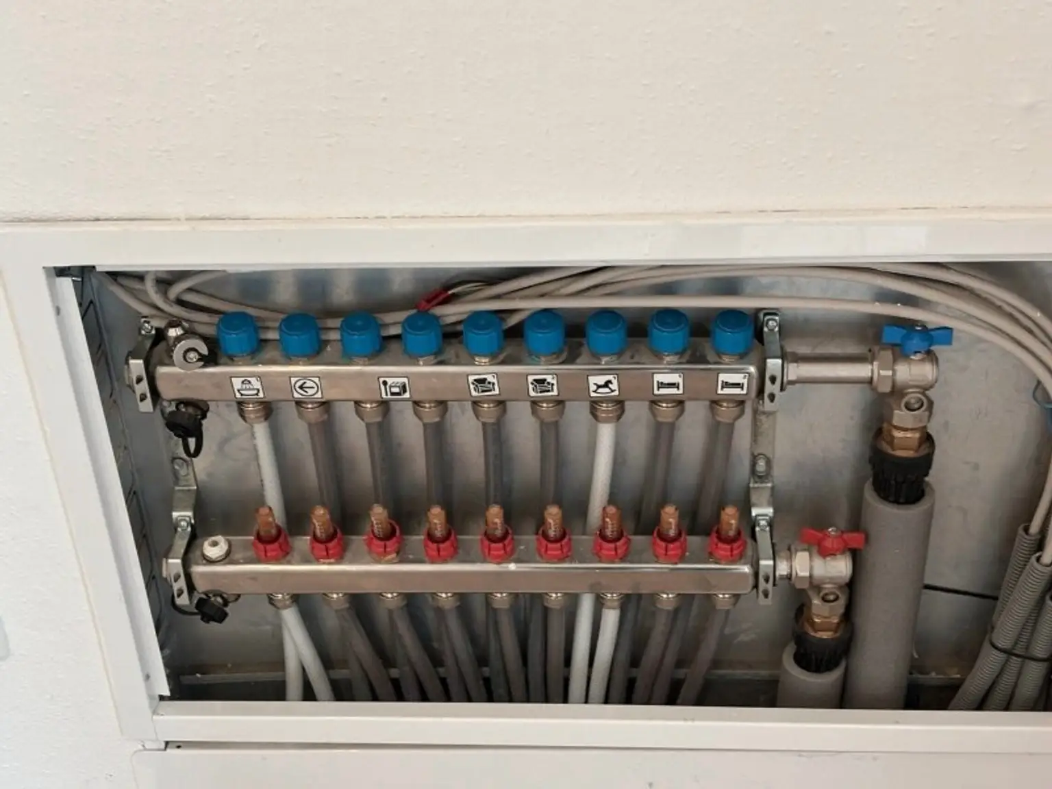 Regelung Fußbodenheizung