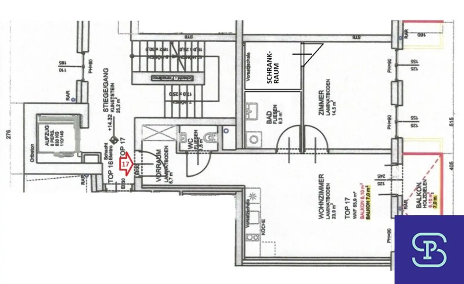 Provisionsfrei: Sonniger 52m² Neubau + 6m² Balkon und Fernwärme - 1060 Wien