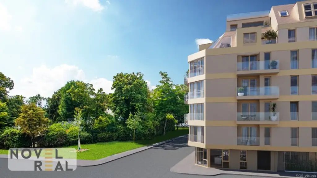 "DONAU PERLE" EINZIGARTIGE 2 ZIMMER-WOHNUNG MIT BALKON! HERRLICHER BLICK IN DEN PARK!