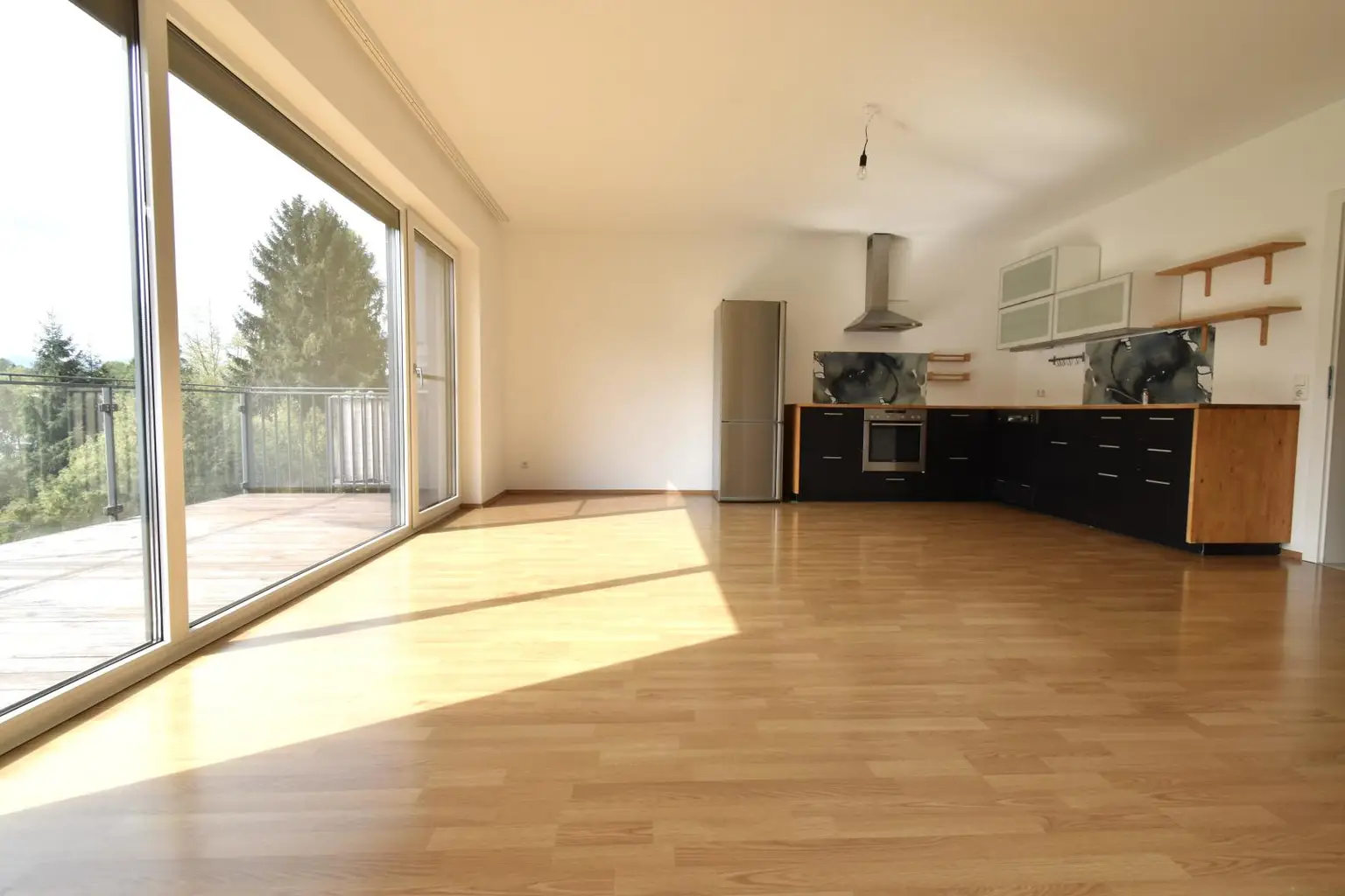 Wohn-, Küchen- und Essbereich