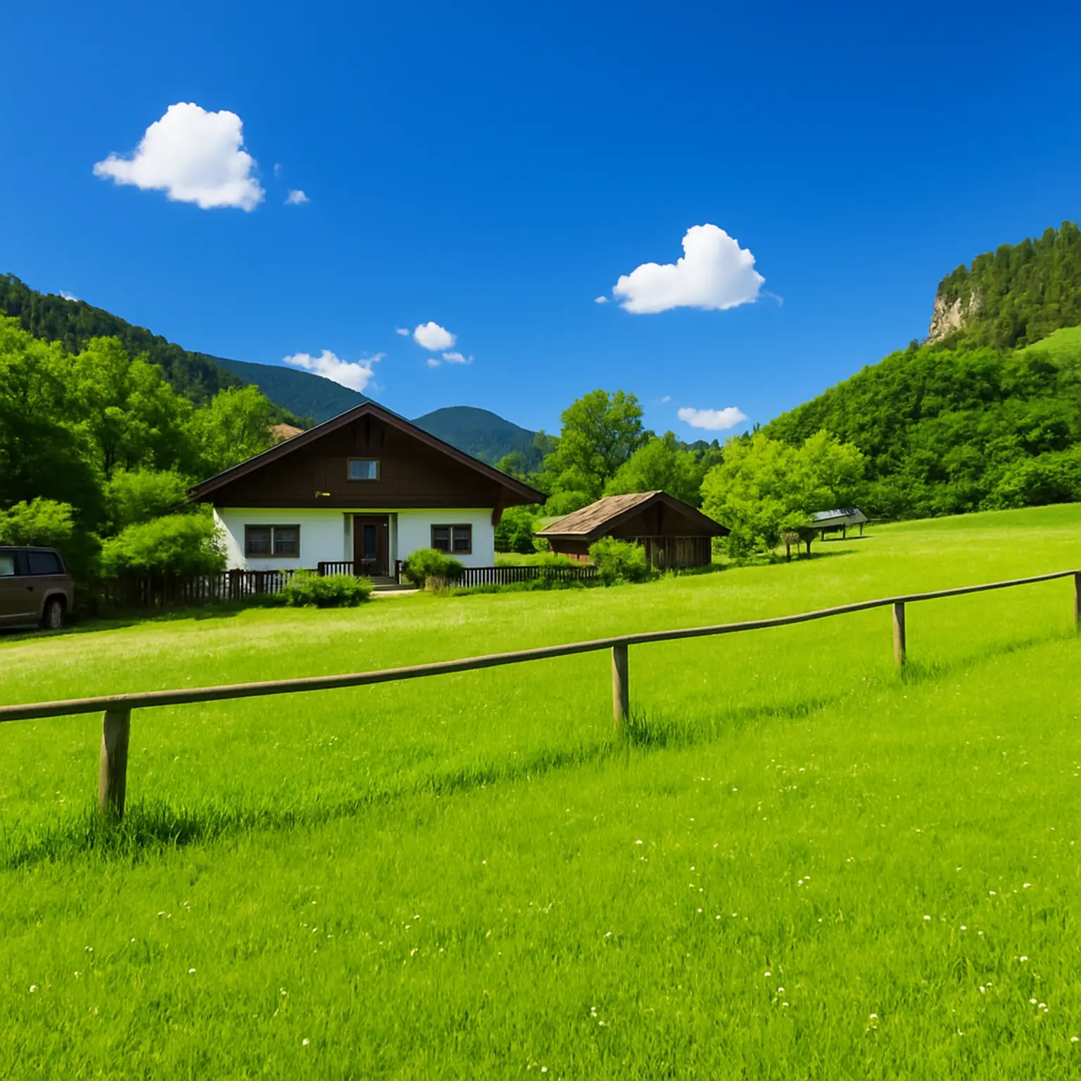 Liegenschaft am Fuße des Schneebergs