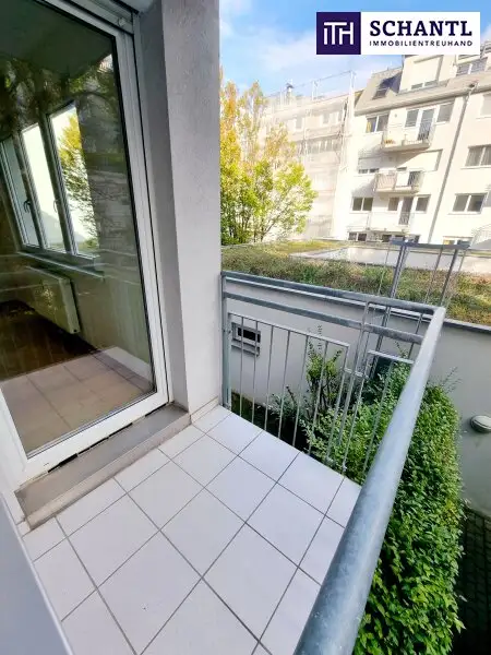 Klein wohnen - groß genießen! Hofseitige Neubauwohnung mit Balkon und Grünblick! Perfekte Raumaufteilung + Beste Vermietbarkeit + Garagenplatz optional! Jetzt zugreifen!