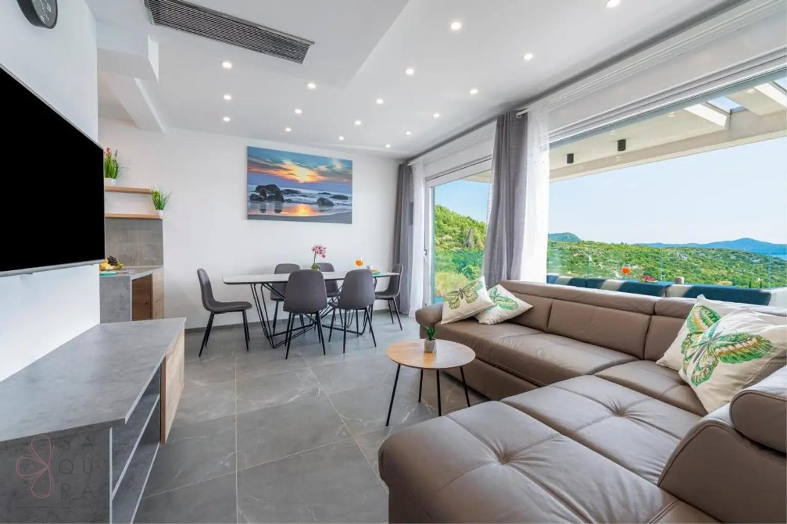 Mediterraner Rückzugsort mit Meerblick – Neubauvilla bei Dubrovnik