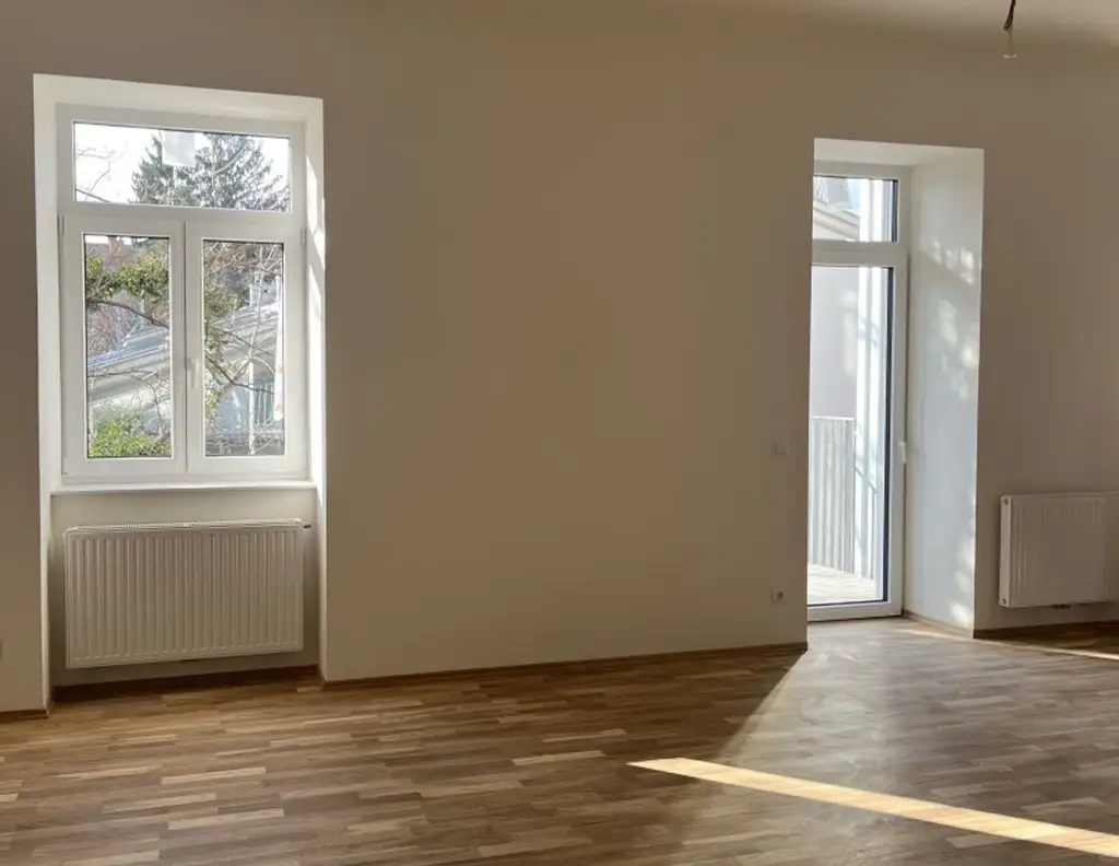 Neues Zuhause in Graz: Erstbezug im sanierten Altbau