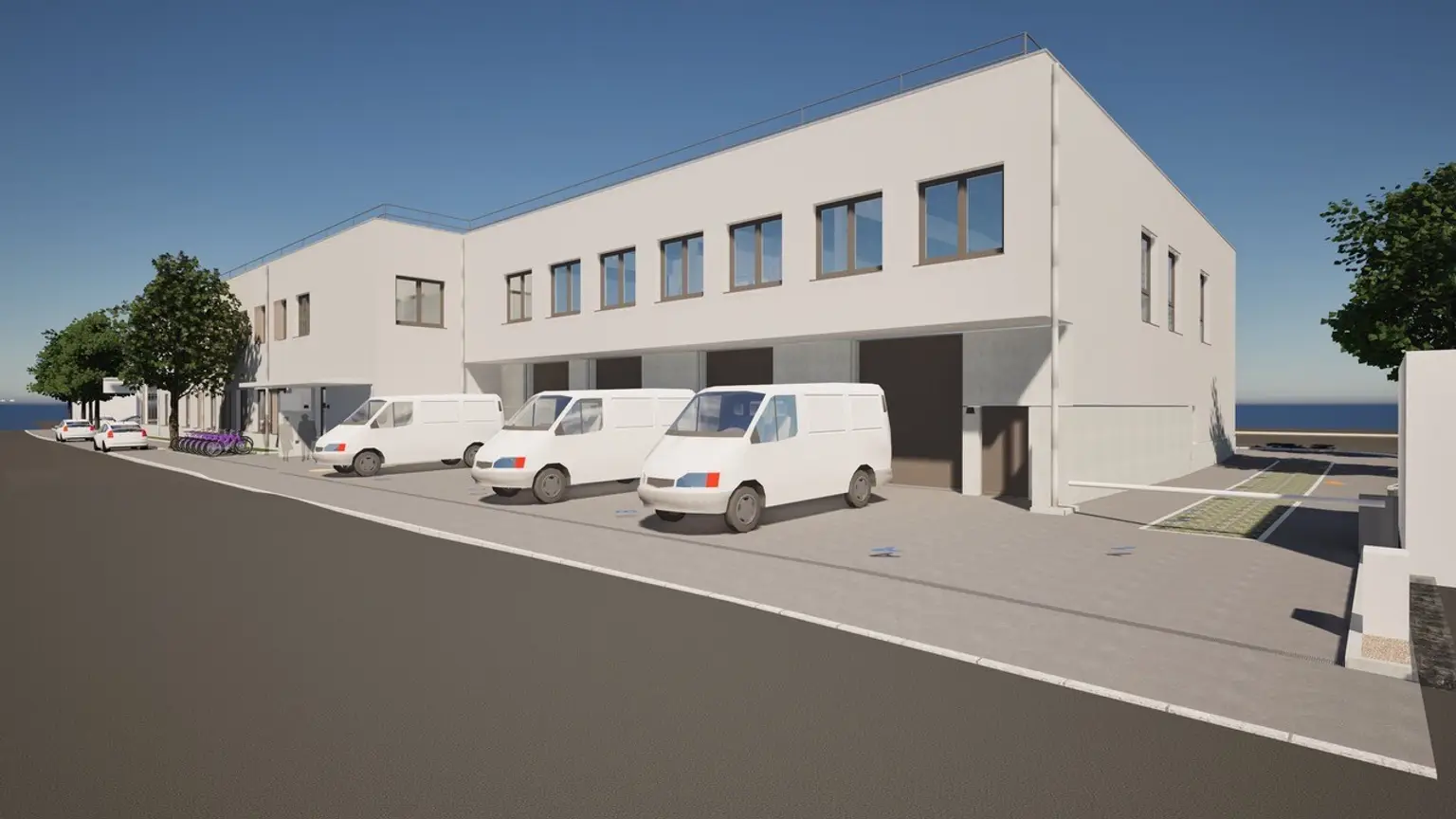 Vielseitig nutzbare Bürofläche in Welser TOP-Lage unmittelbar an der B1 – Erstbezug!!