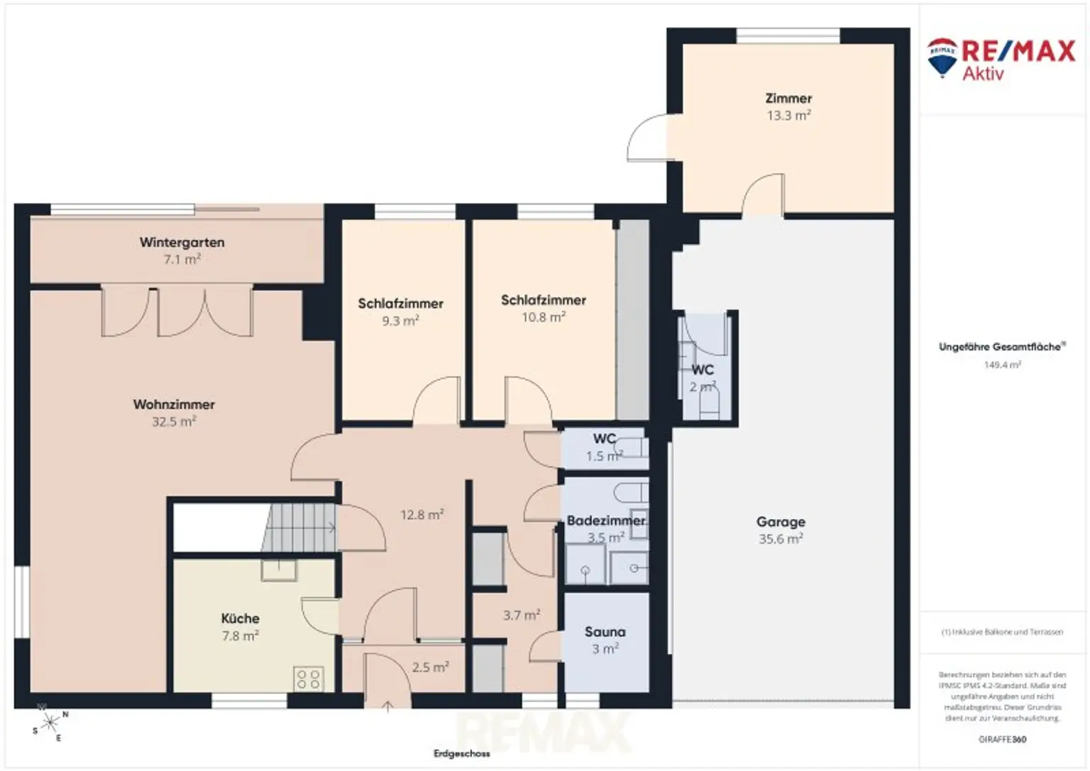 Plan Erdgeschoss