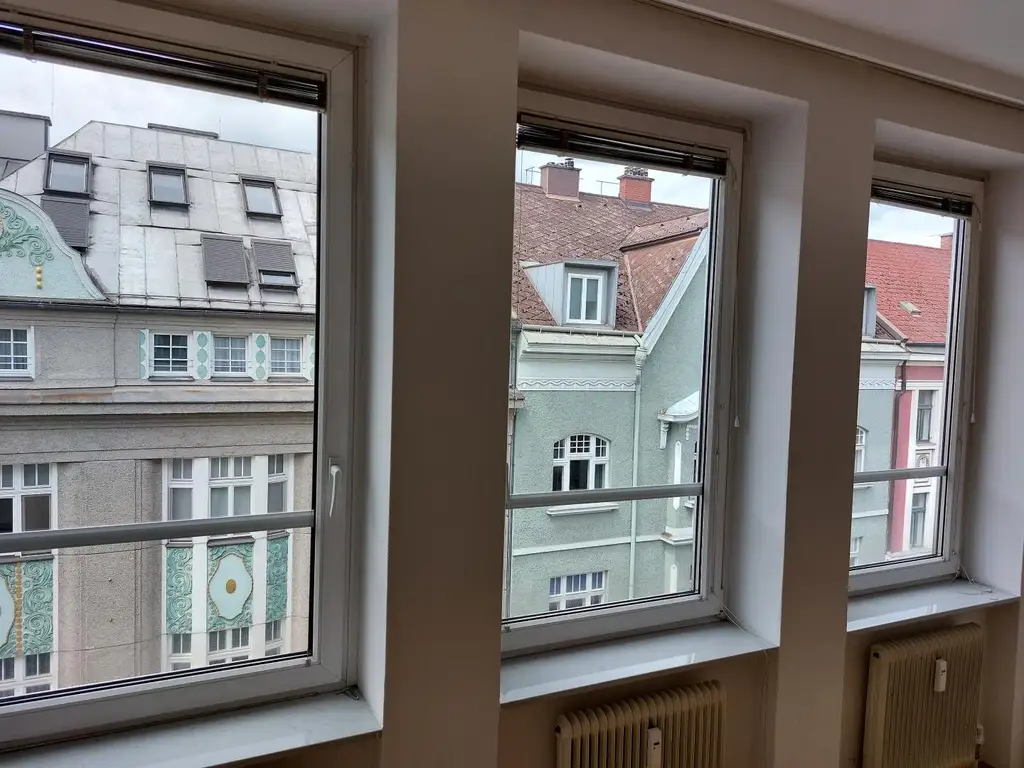 2 Zimmer Büro im Cordatushaus Wels zu mieten (3.OG)