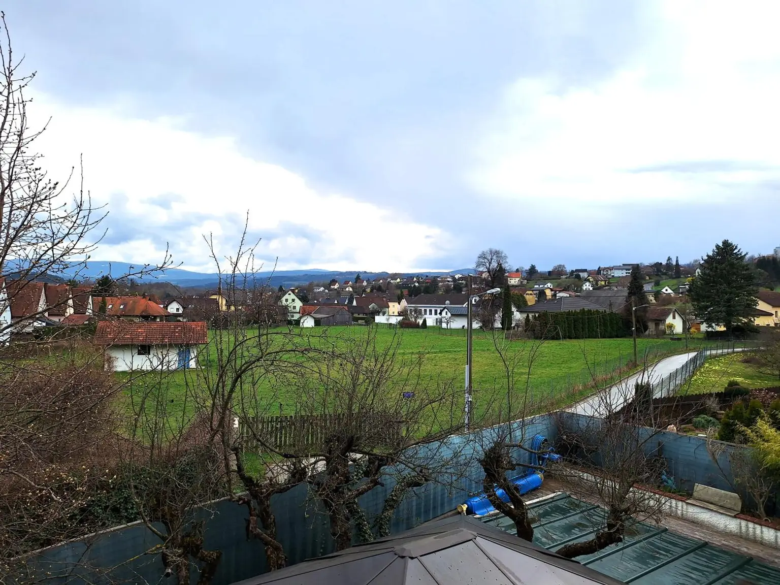 Ausblick Balkon
