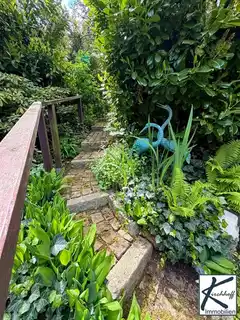 Treppe im Garten