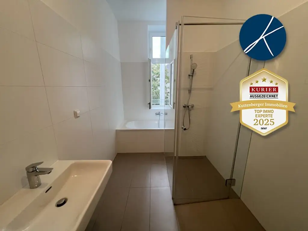 Nähe Stiftskirche (Mariahilfer Straße) U3 : Erstklassiges *Altbau-Juwel mit Balkon*