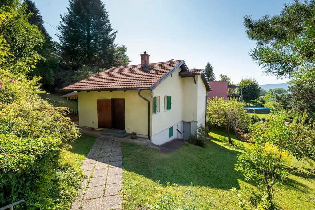 Rarität - Wohnhaus mit großem Garten in begehrter Hanglage am Ruckerlberg