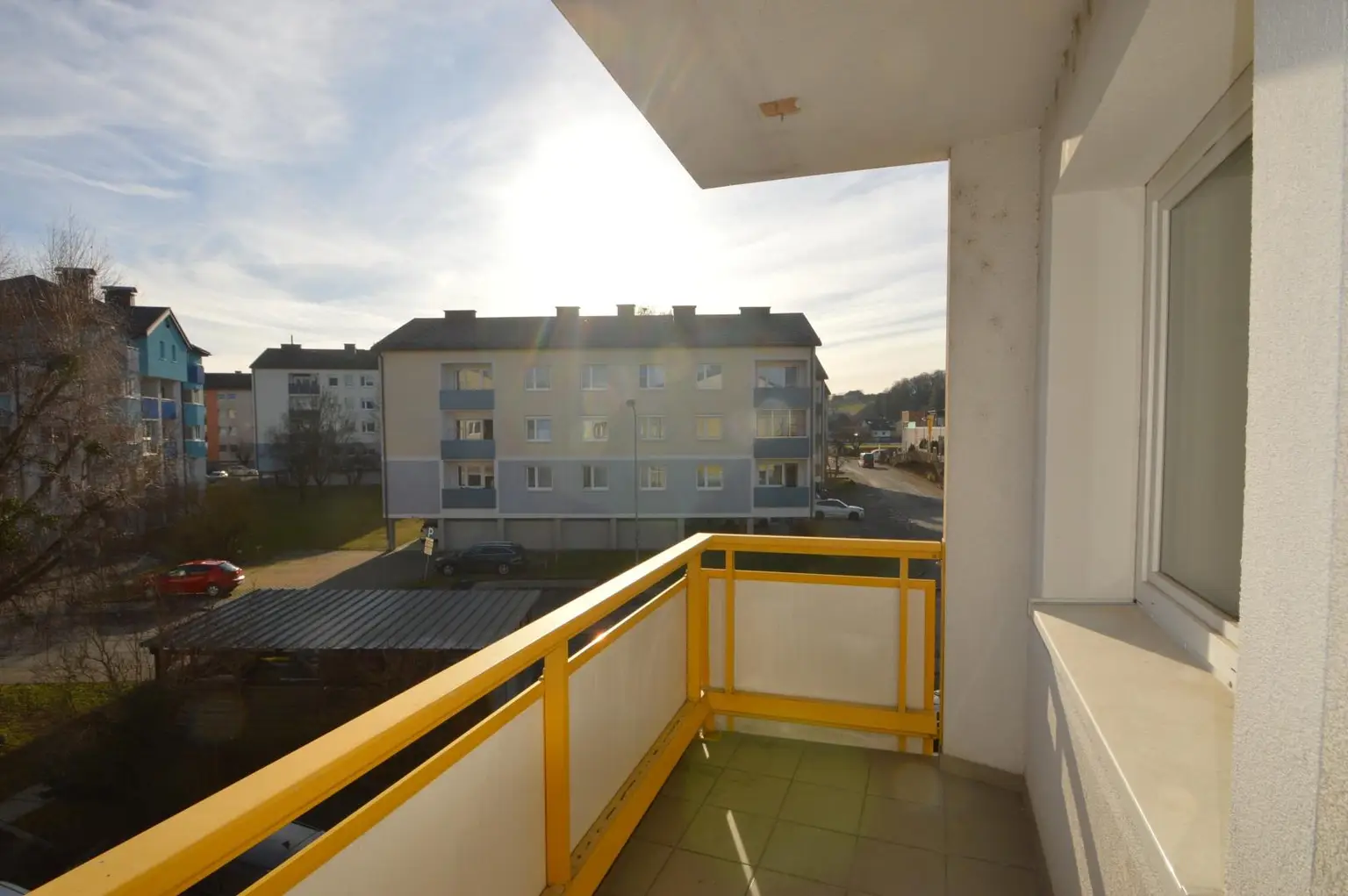 Balkon Richtung Südosten