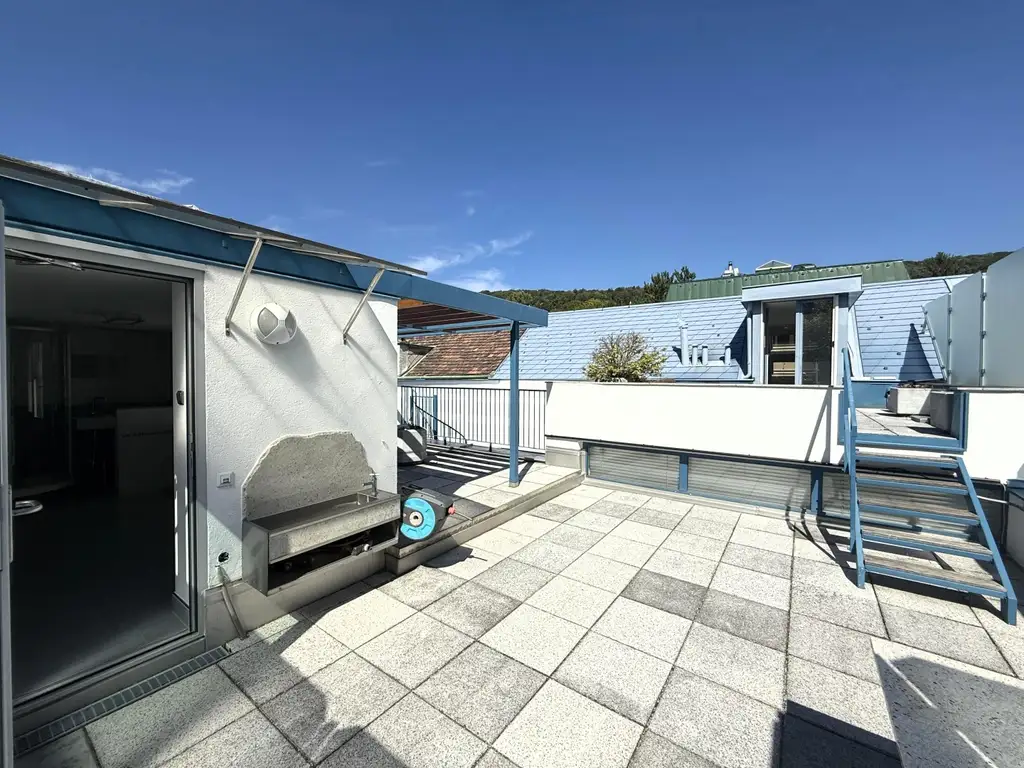 Ansprechendes Atelier, Loft, Dachterrasse inkl. PP im Neunzehnten // Attractive Studio, loft, roof terrace incl. parking in the nineteenth //