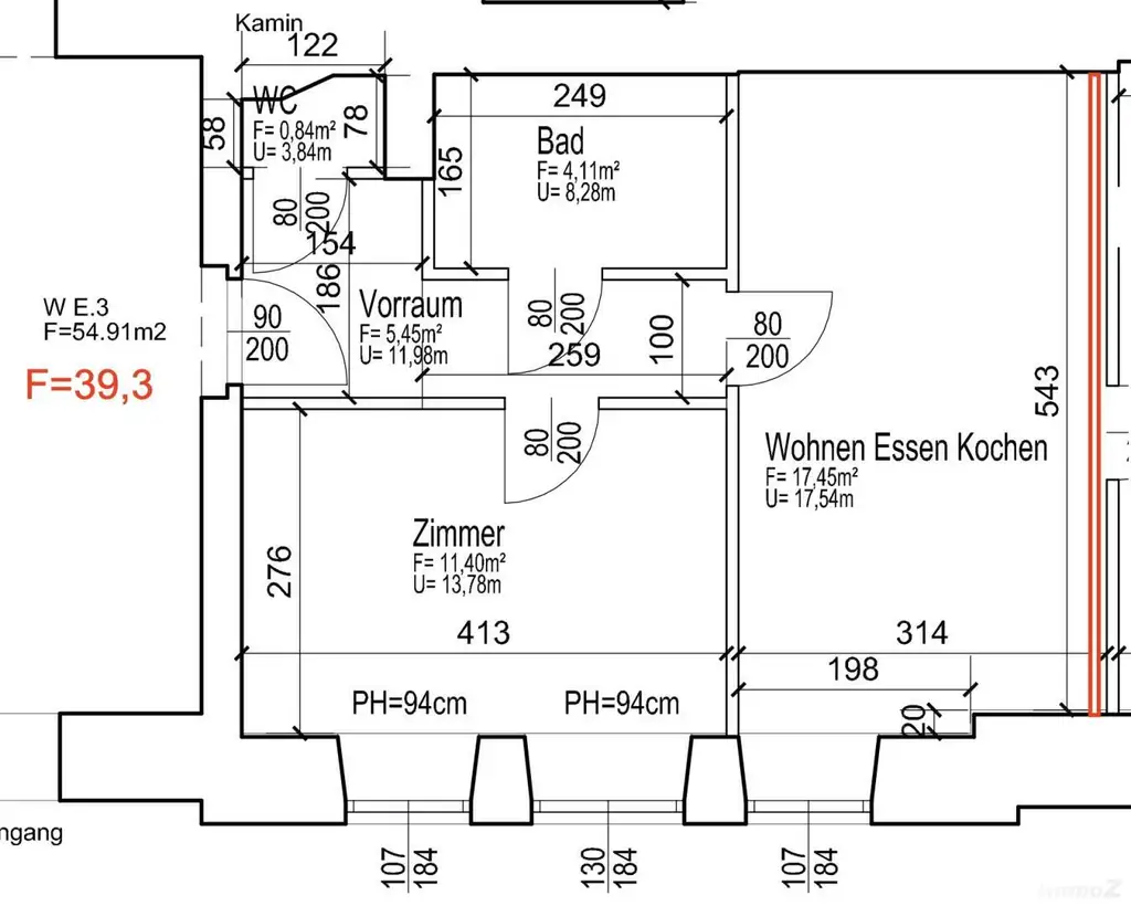 + Grazer Juwel + Helle möblierte 2-Zimmer Wohnung mit Altbau-Charme und durchdachter Raumaufteilung!