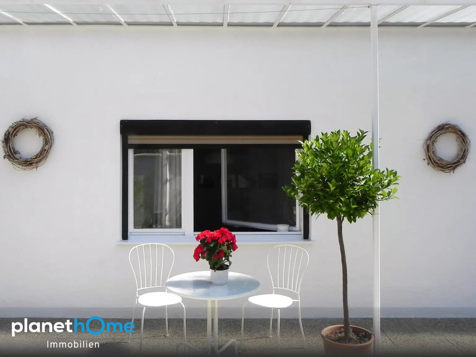 Ueberdachte Terrasse