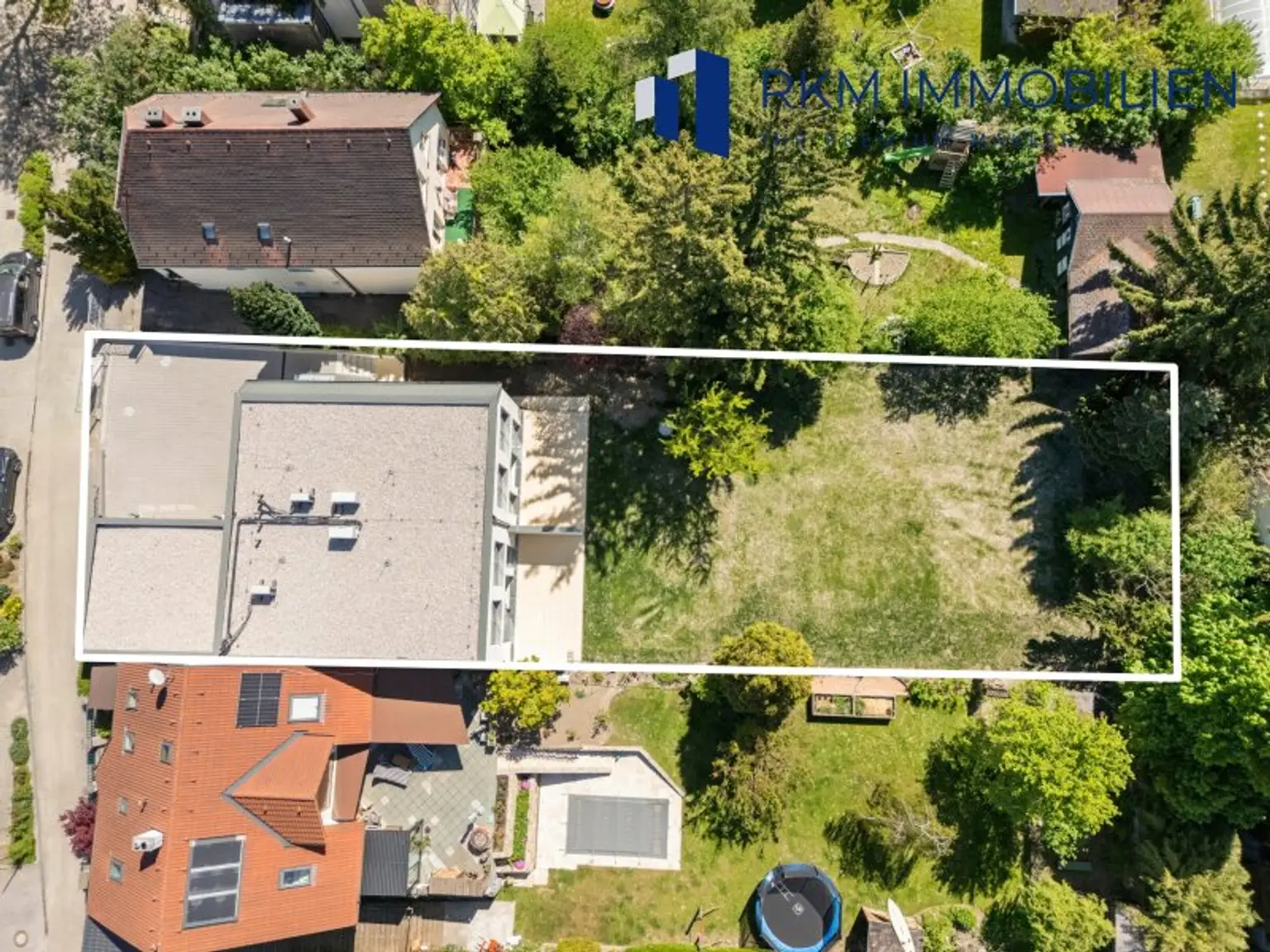 Haus von oben