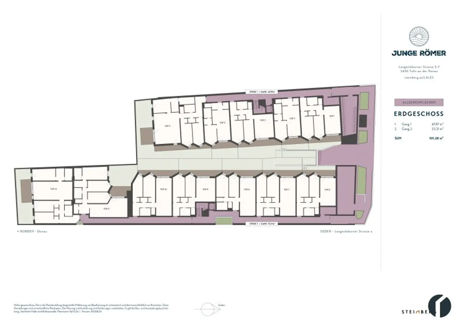 4 Zimmer Wohnung mit Dachterrasse