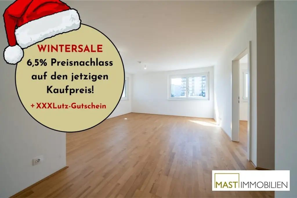 AKTIONSPREIS derzeit € 397.722! Preisnachlass von 6,5%! Provisionsfrei!