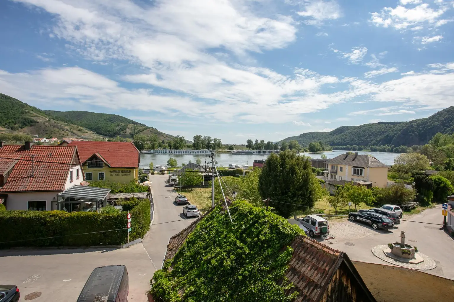 Ausblick Richtung Donau