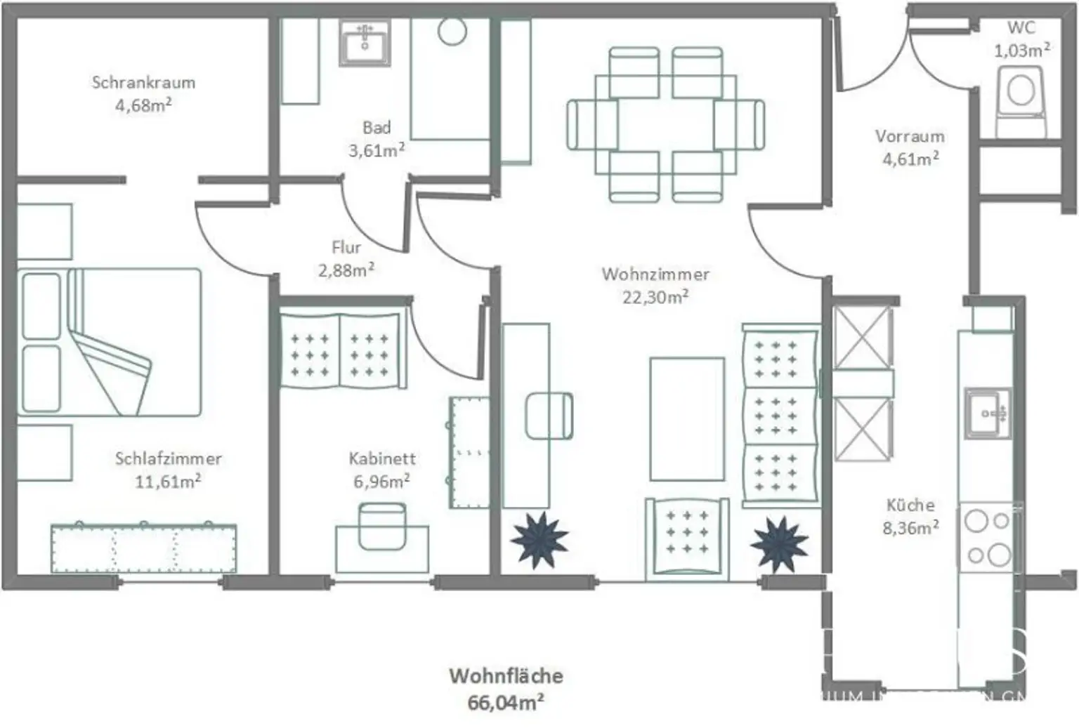 Urbanes Wohnen mit Charme – 2,5-Zimmer-Wohnung beim Arthaberpark in Favoriten!