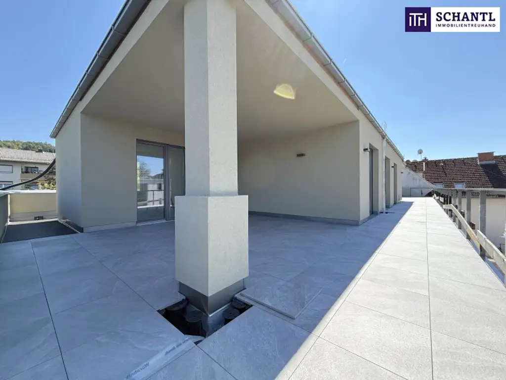 Exklusives 117m2 Penthouse mit einer unglaublichen ca. 150m2 großen Sonnenterrasse -Glück in perfekter Lage – Sichern Sie sich Ihr exklusives Wohnjuwel!