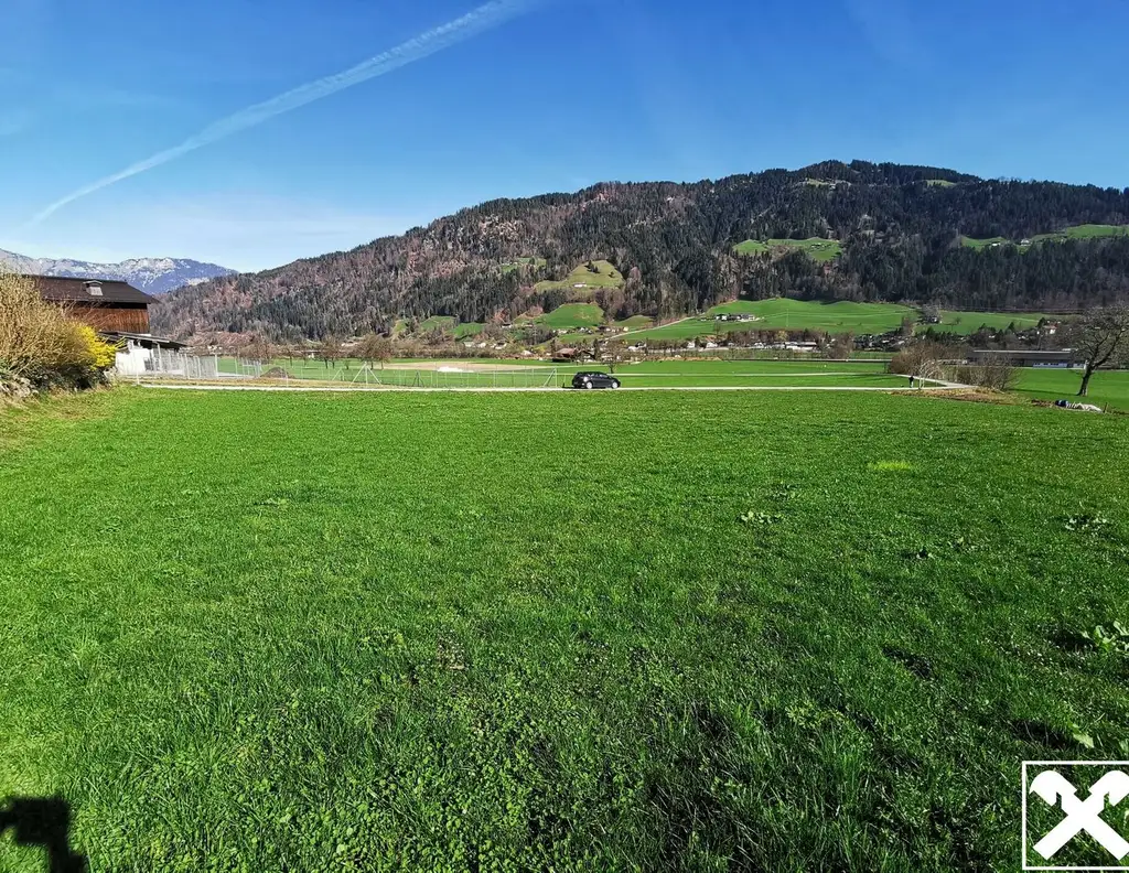 Baugrundstück am Eingang ins Brixental