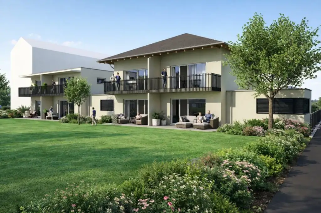 NEUBAU Kleinwohnanlage mit 2 Häusern und 8 Wohnungen in Waidmannsdorf - Schubertstraße / ERSTBEZUG