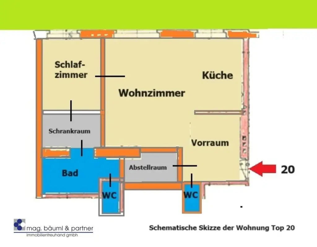 Ruhige , moderne  2 Zimmer für Single und Paare