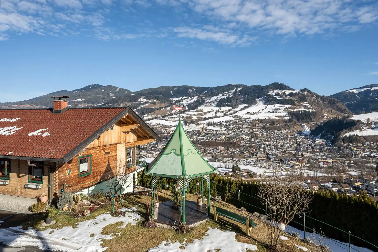 Ausblick Bauernhaus