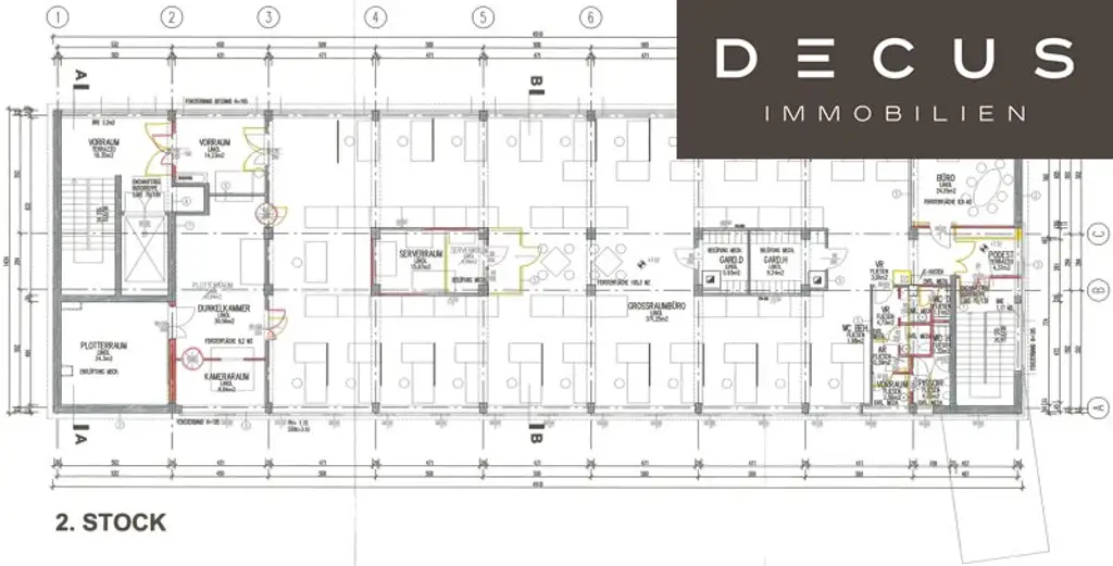 2. OG - derzeit offen gestaltet