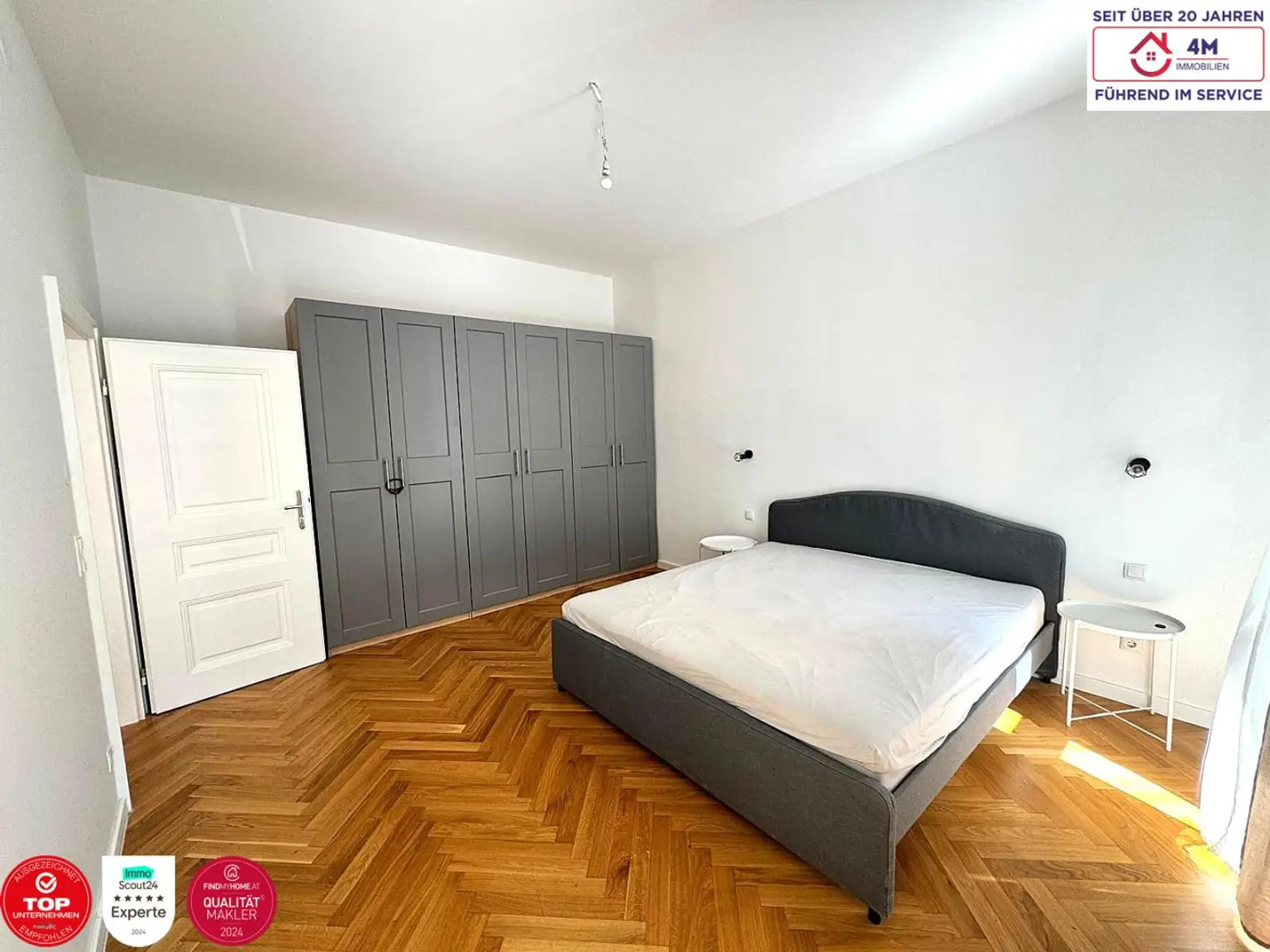 Eleganter Altbau trifft modernen Wohnkomfort – sanierte 2-Zimmer-Wohnung nahe Donauinsel