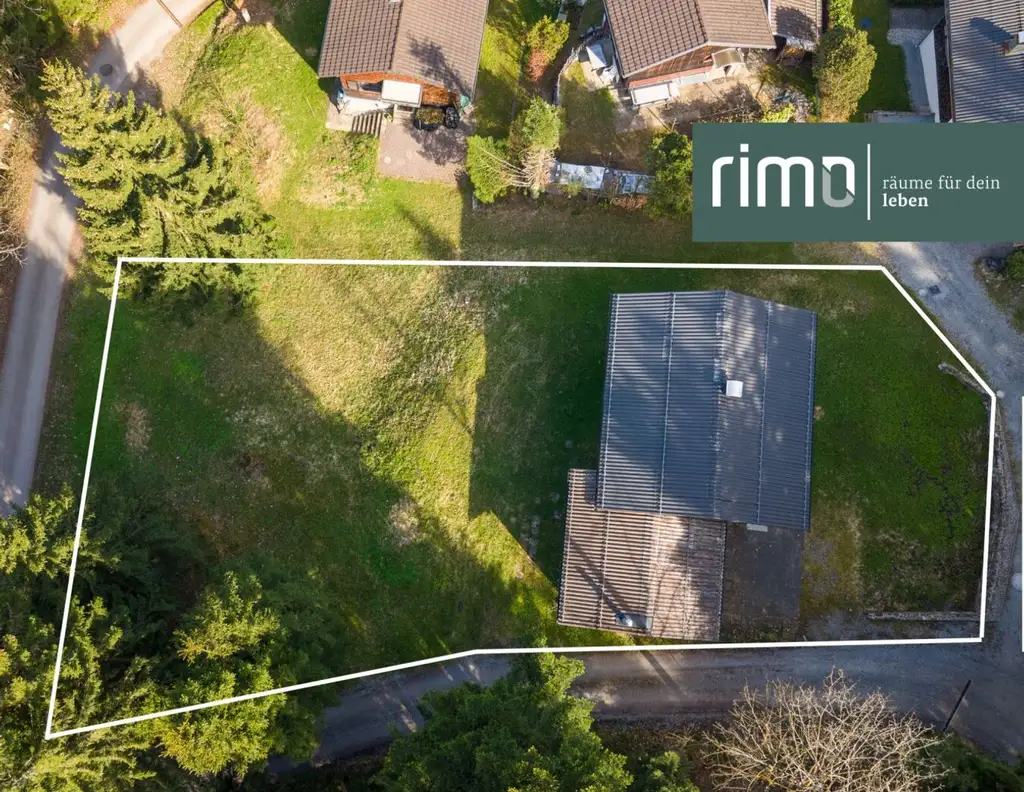 Grundstück mit Ferienwidmung und Weitblick