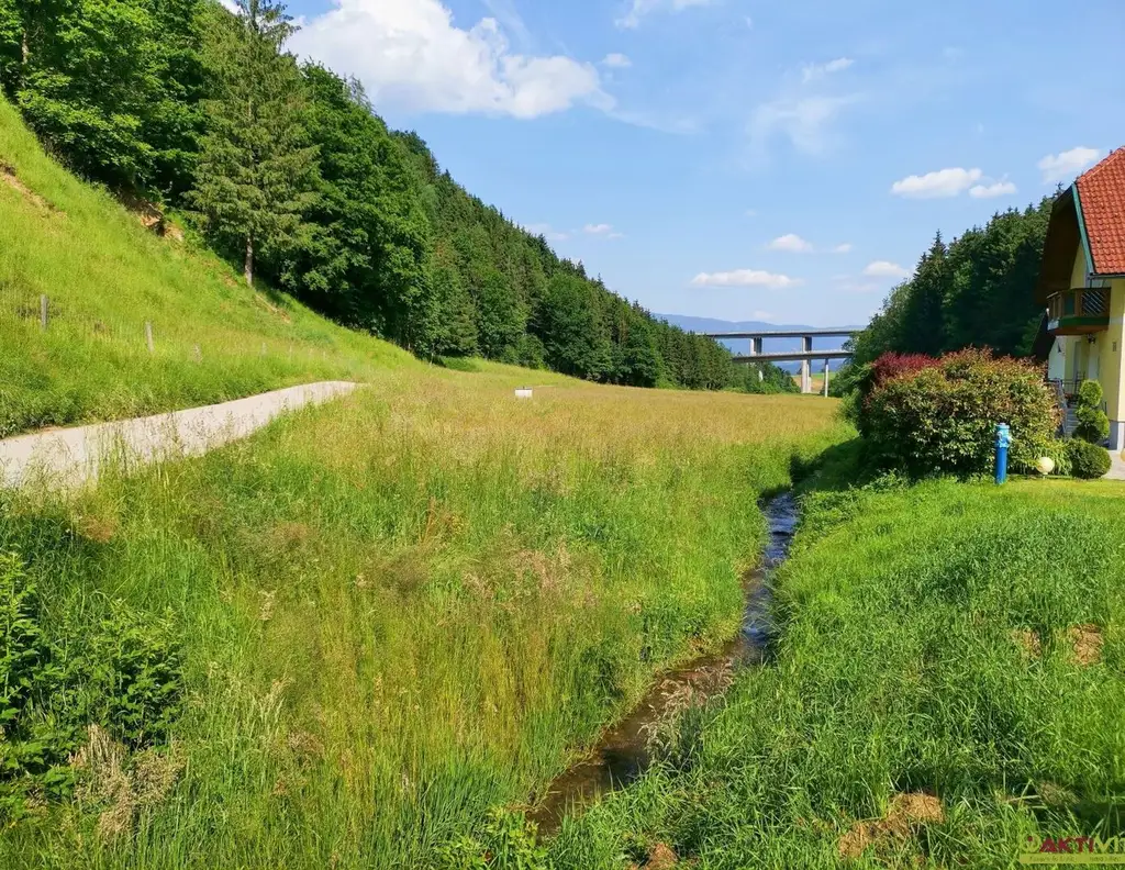 Update! - Wohnbau-Grund mit Garten-Anteil. - Ruhelage nahe St. Andrä. - Leben im Grünen.