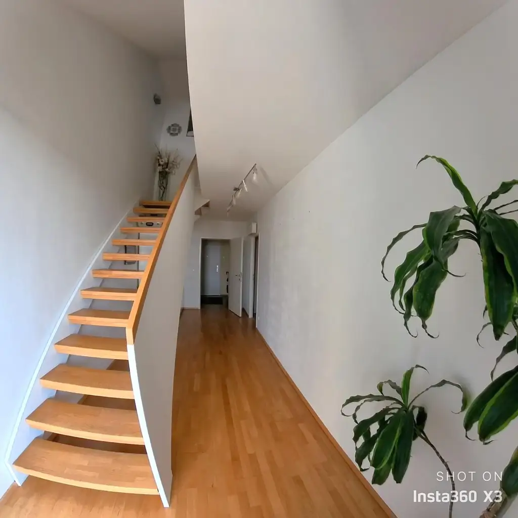 1220 Wien - Exklusive Maisonette-Dachgeschoßwohnung mit großzügiger Dachterrasse im Niedrigenergiehaus