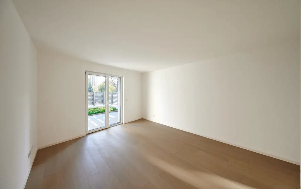 Traumhafte 2-Zimmer-Gartenwohnung in grüner Oase nahe der Donau!
ERSTBEZUG!