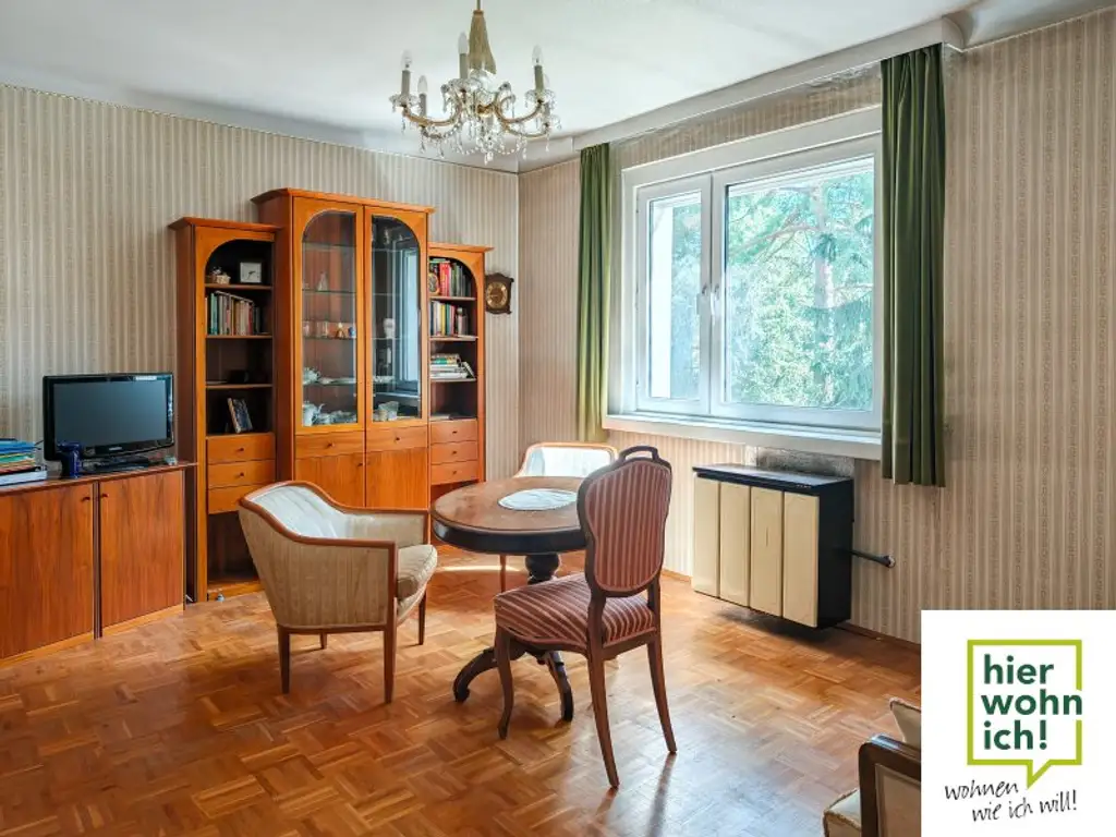 Grünruhelage: 2 Zimmer Südwohnung in Wien Mauer