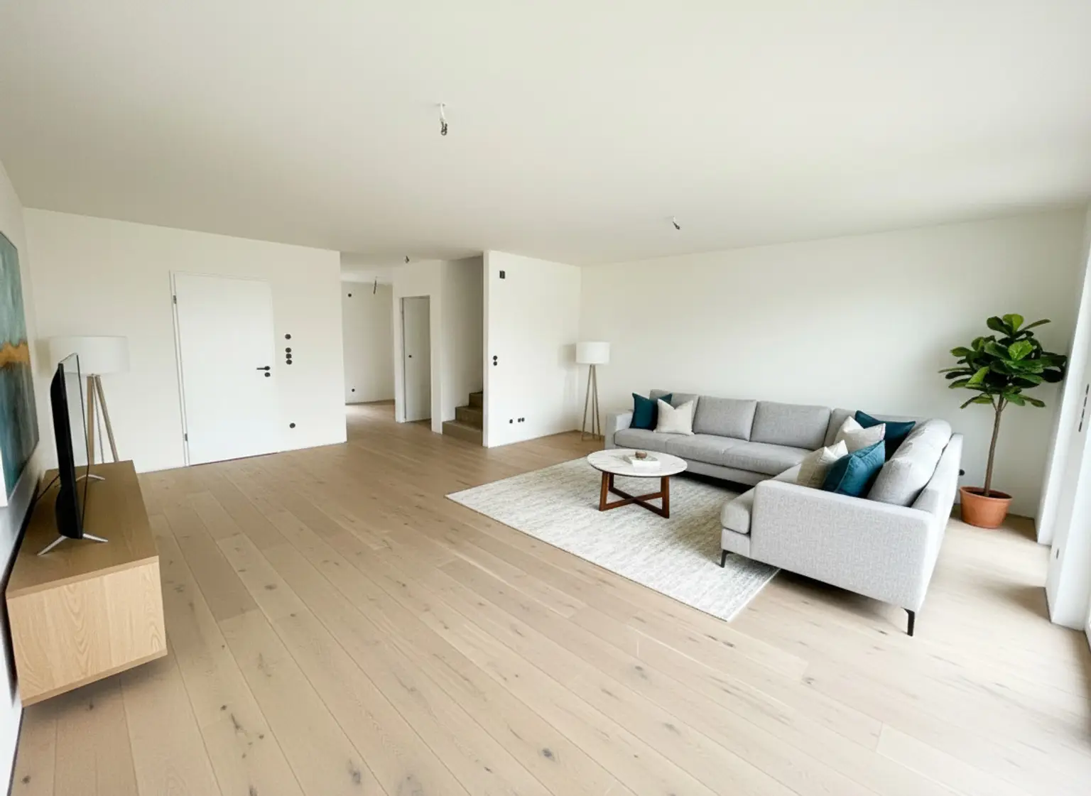 Wohnbereich: KI generiert Einrichtung