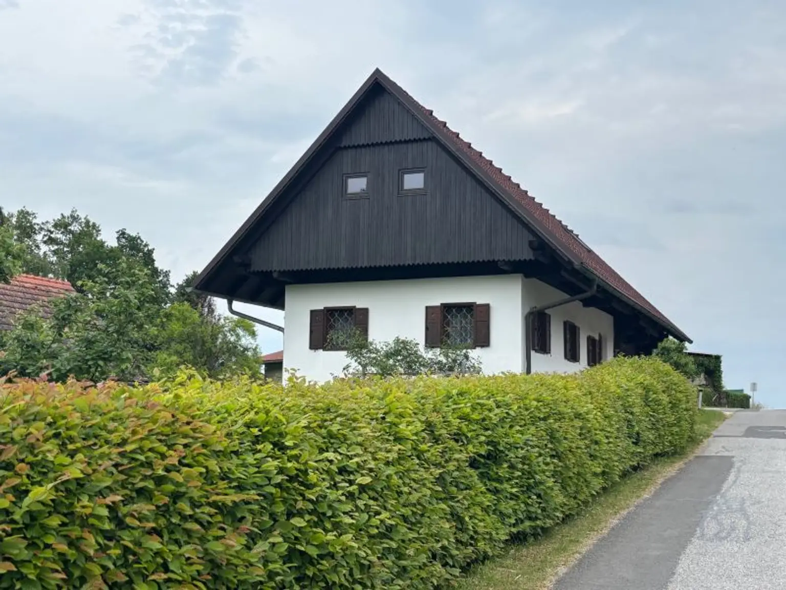 Ansicht West von der