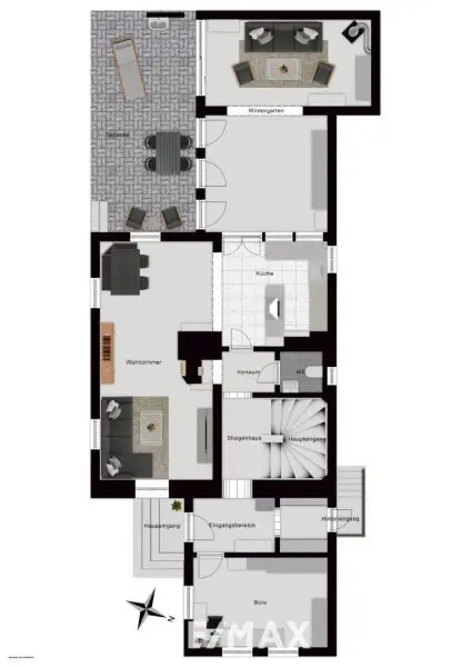 Grundriss Erdgeschoss