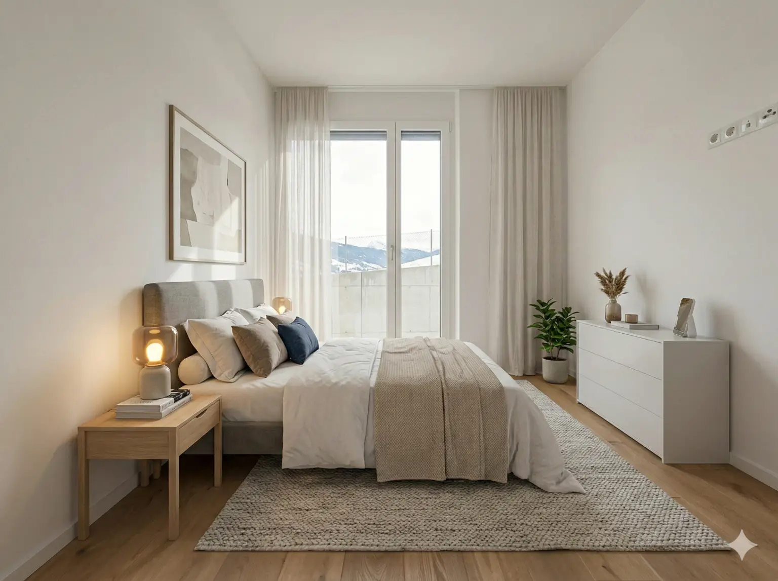 Schlafzimmer Visualisierung