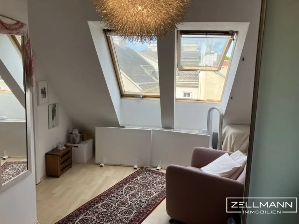 Heimelige Dachmaisonette Nähe AKH  | ZELLMANN IMMOBILIEN