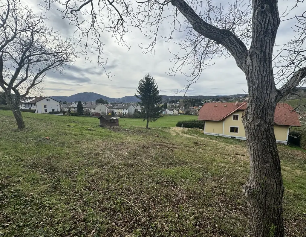 Großzügiges Grundstück in sonniger Hanglage von Graz-Andritz zu verkaufen!