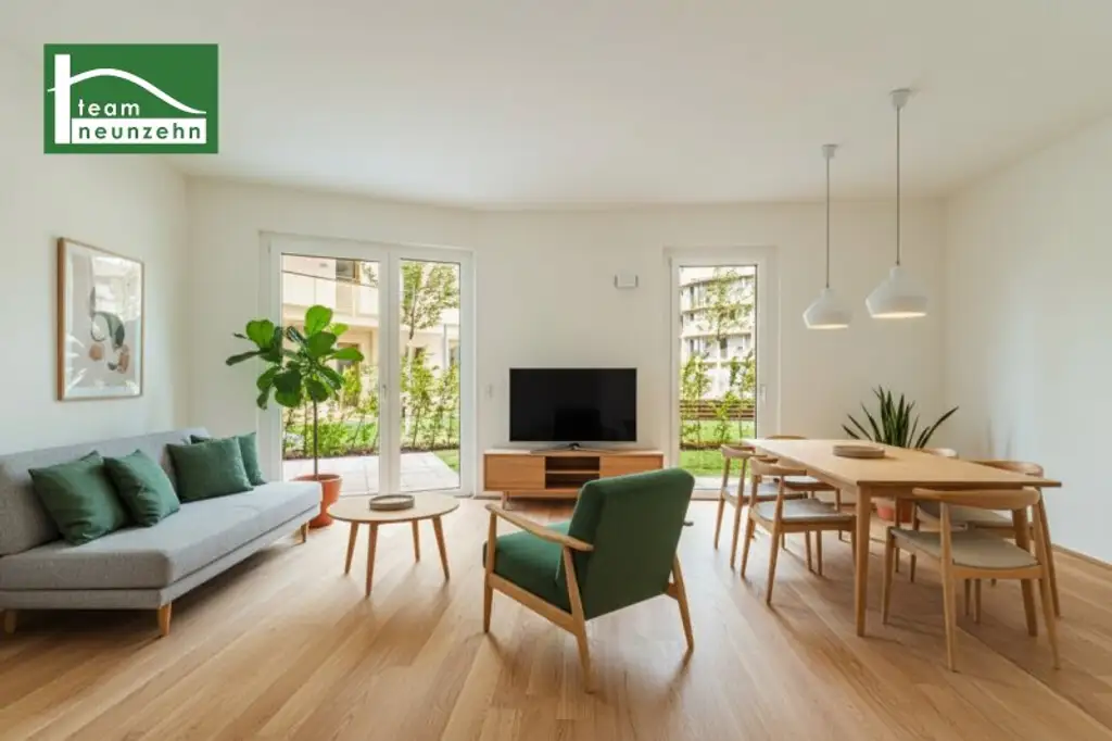 Sie werden es lieben – durchdachte Grundrisse mit Freiflächen im Grünen – Niedrig-Energie-Standard