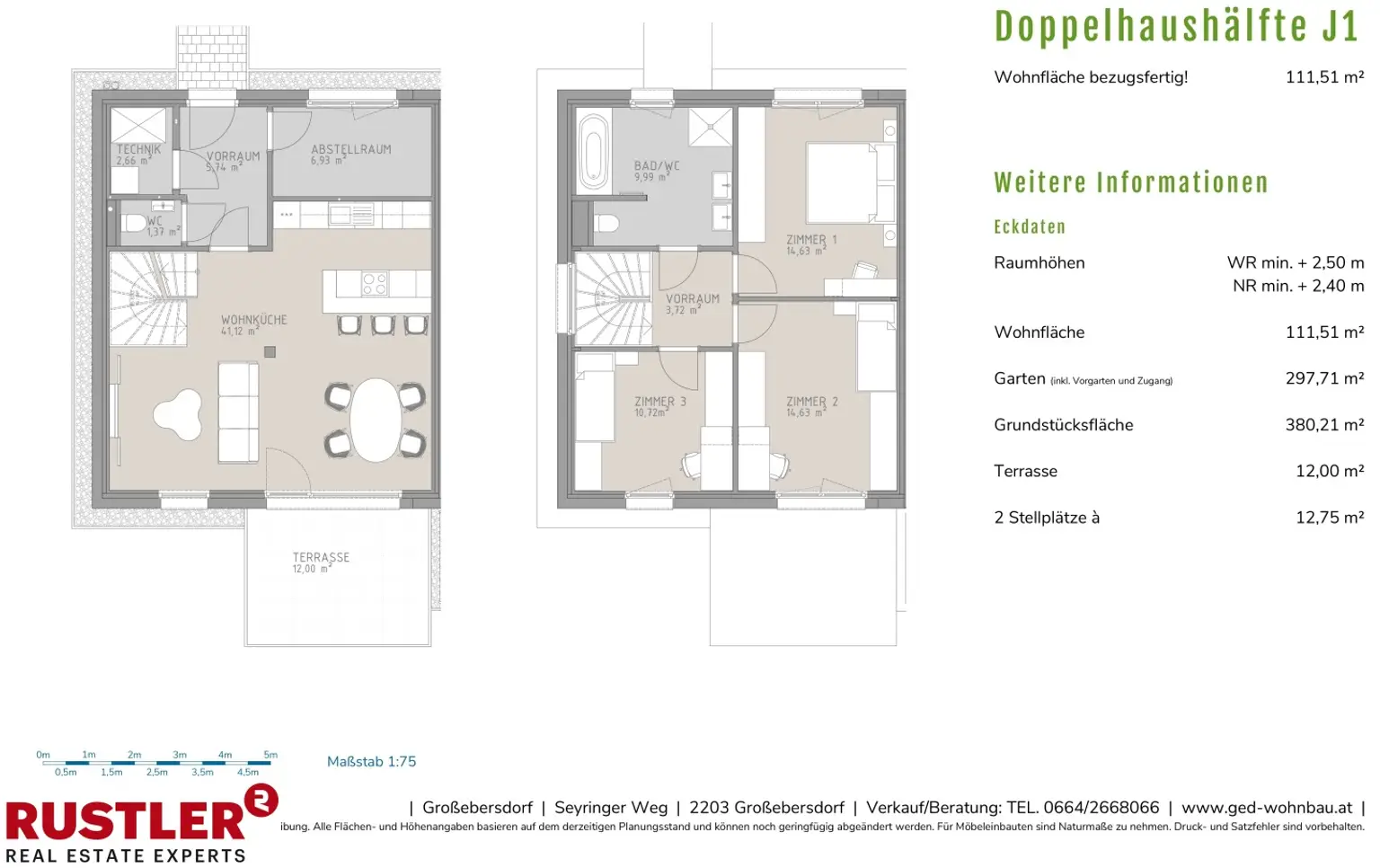 Wohnen vor den Toren Wiens – nachhaltig, modern & PROVISIONSFREI
*** Bezug 4. Quartal 2026 ***